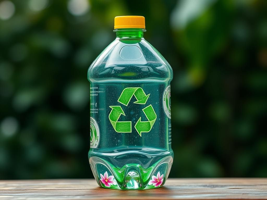 Questo può servirti: le bottiglie di plastica vanno schiacciate — occupano meno spazio e aiutano il riciclo.