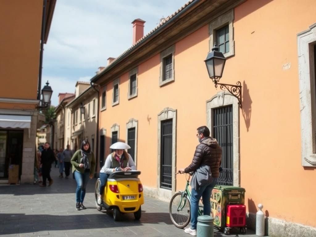 Questo può servirti: non puoi usare il clacson in cortile — è vietato dal Codice della Strada.